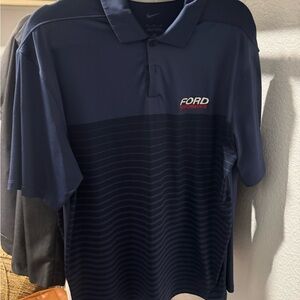 Ford Men's Navy Polo Shirt